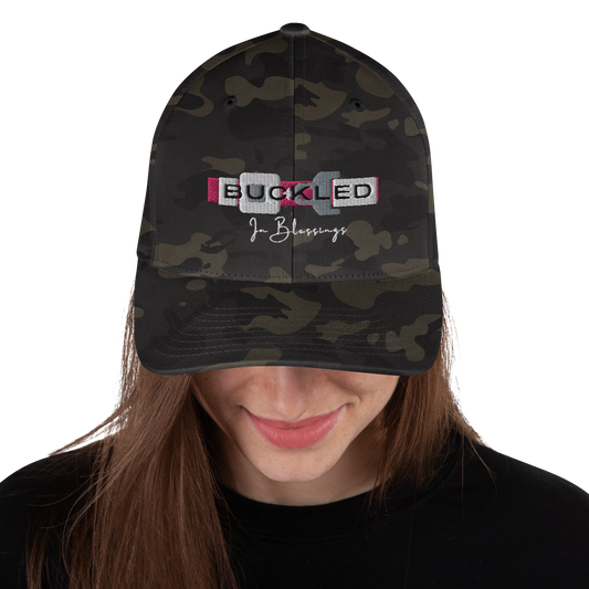 Buckled in Blessings Flexfit Hat